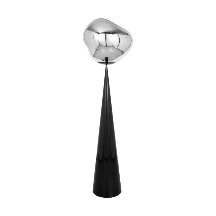 Melt Cone dikke vloerlamp LED 174,5 cm - Zilverkleurig - Tom Dixon