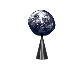 Melt Cone fat tafellamp LED 46,5 cm - Rook - Tom Dixon