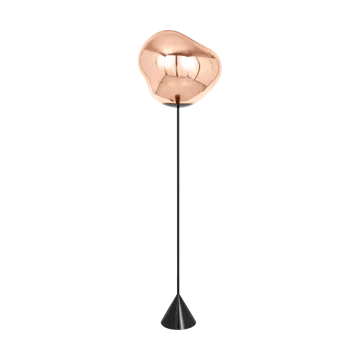 Melt Cone slim vloerlamp LED 180 cm - Koper - Tom Dixon