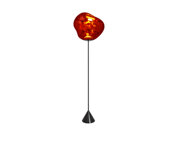 Melt Cone slim vloerlamp LED 180 cm - Koper - Tom Dixon