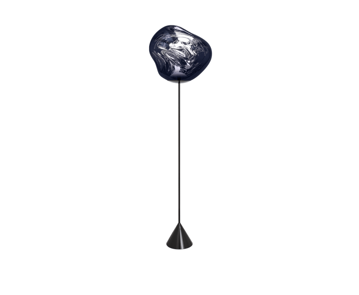 Melt Cone slim vloerlamp LED 180 cm, Rook Tom Dixon