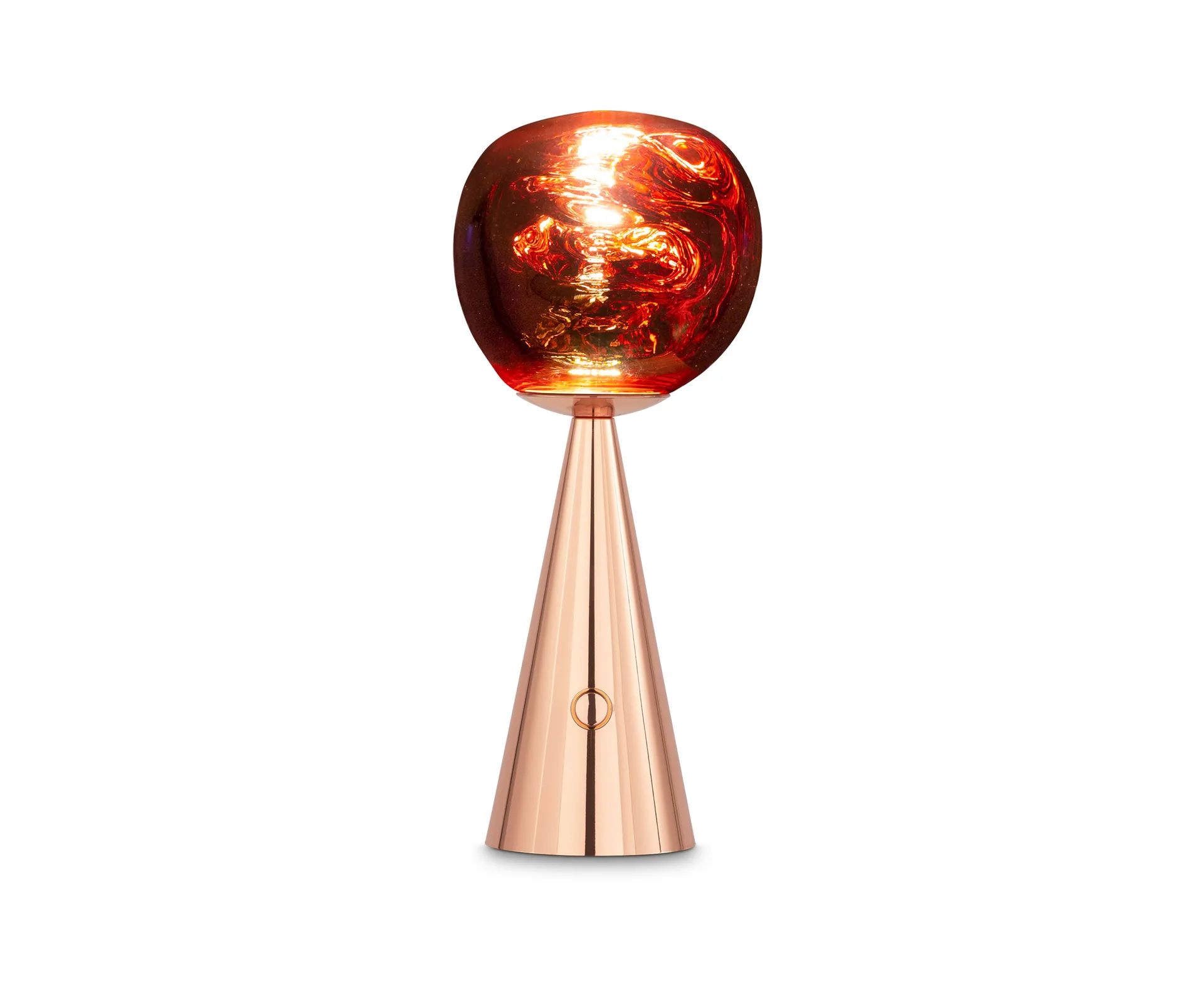 Melt Draagbare tafellamp, Copper Tom Dixon