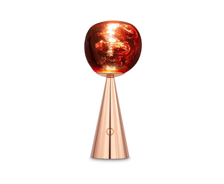 Melt Draagbare tafellamp, Copper Tom Dixon