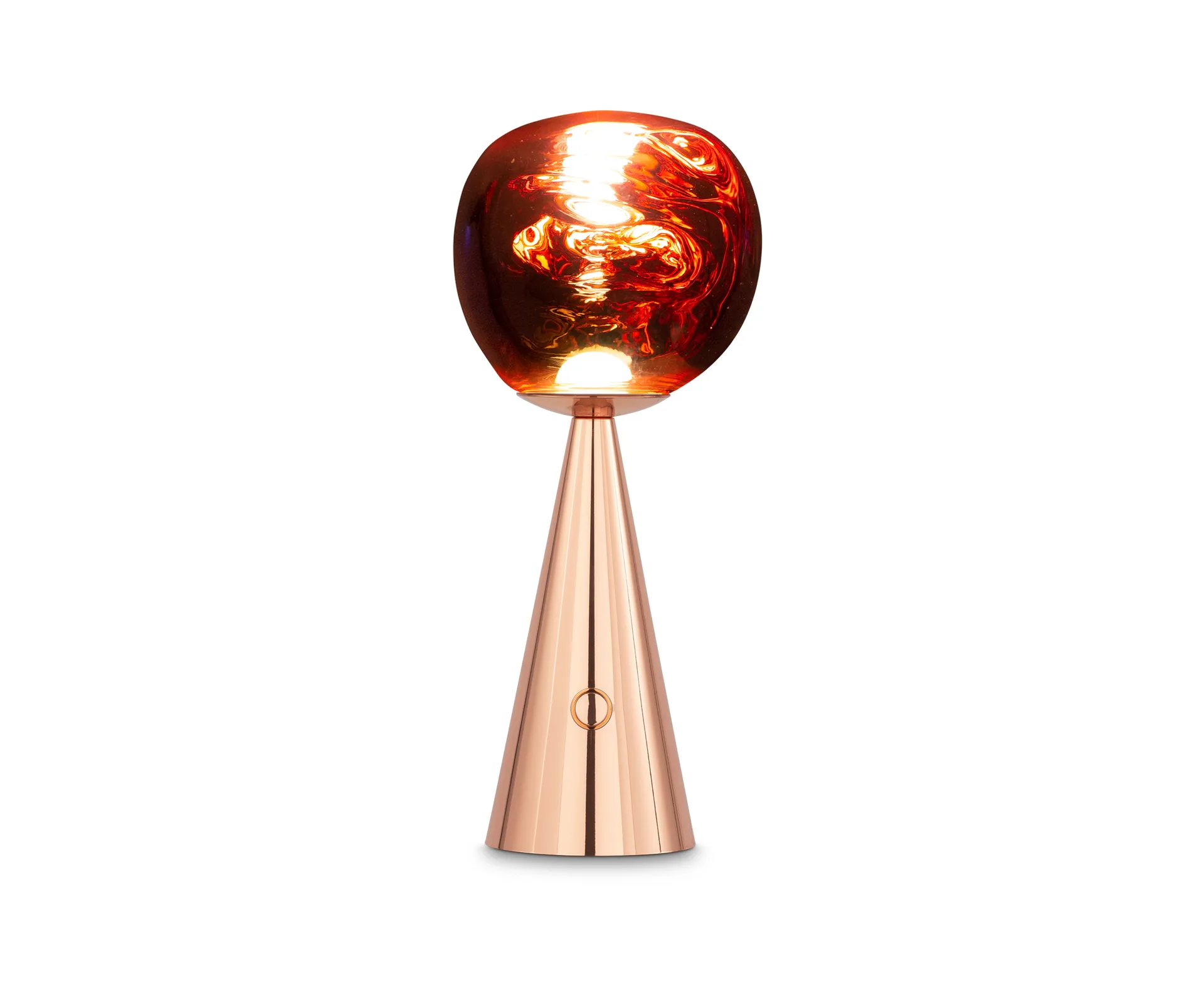 Melt Draagbare tafellamp, Copper Tom Dixon