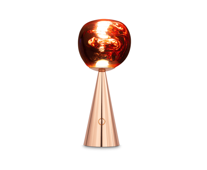 Melt Draagbare tafellamp, Copper Tom Dixon