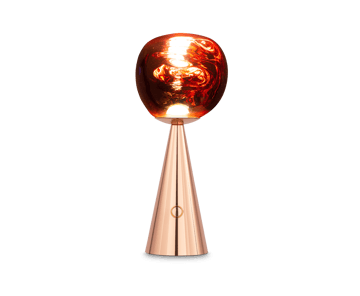 Melt Draagbare tafellamp - Copper - Tom Dixon