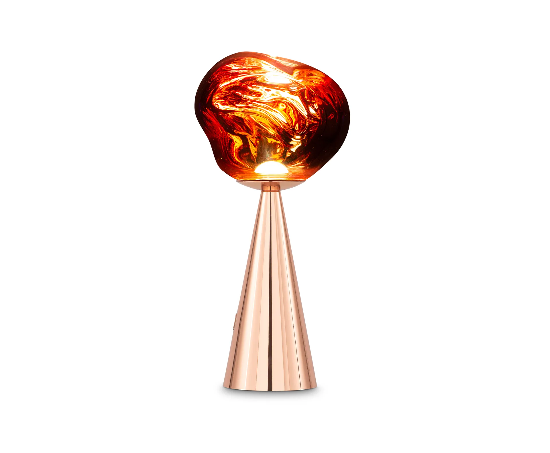 Melt Draagbare tafellamp, Copper Tom Dixon