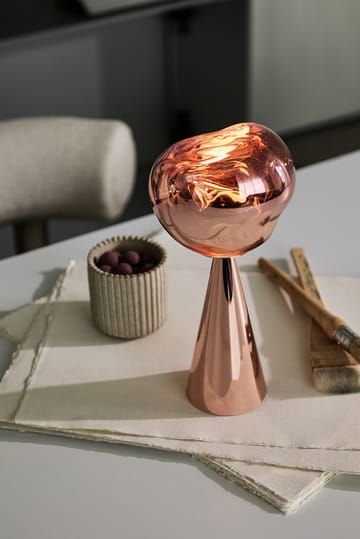 Melt Draagbare tafellamp - Copper - Tom Dixon