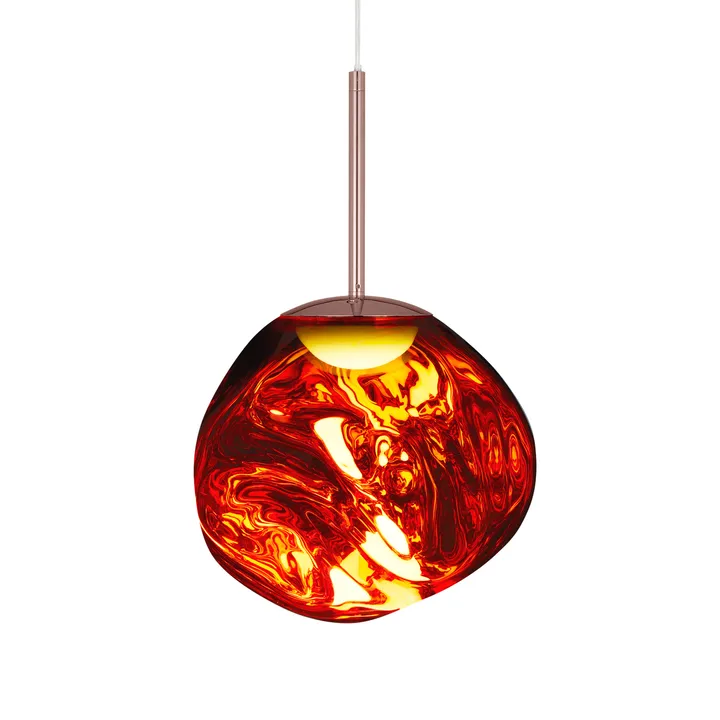 Melt hanglamp mini LED - Koper - Tom Dixon