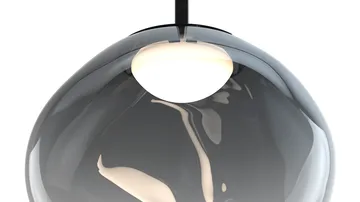 Melt hanglamp mini LED - Nickel - Tom Dixon