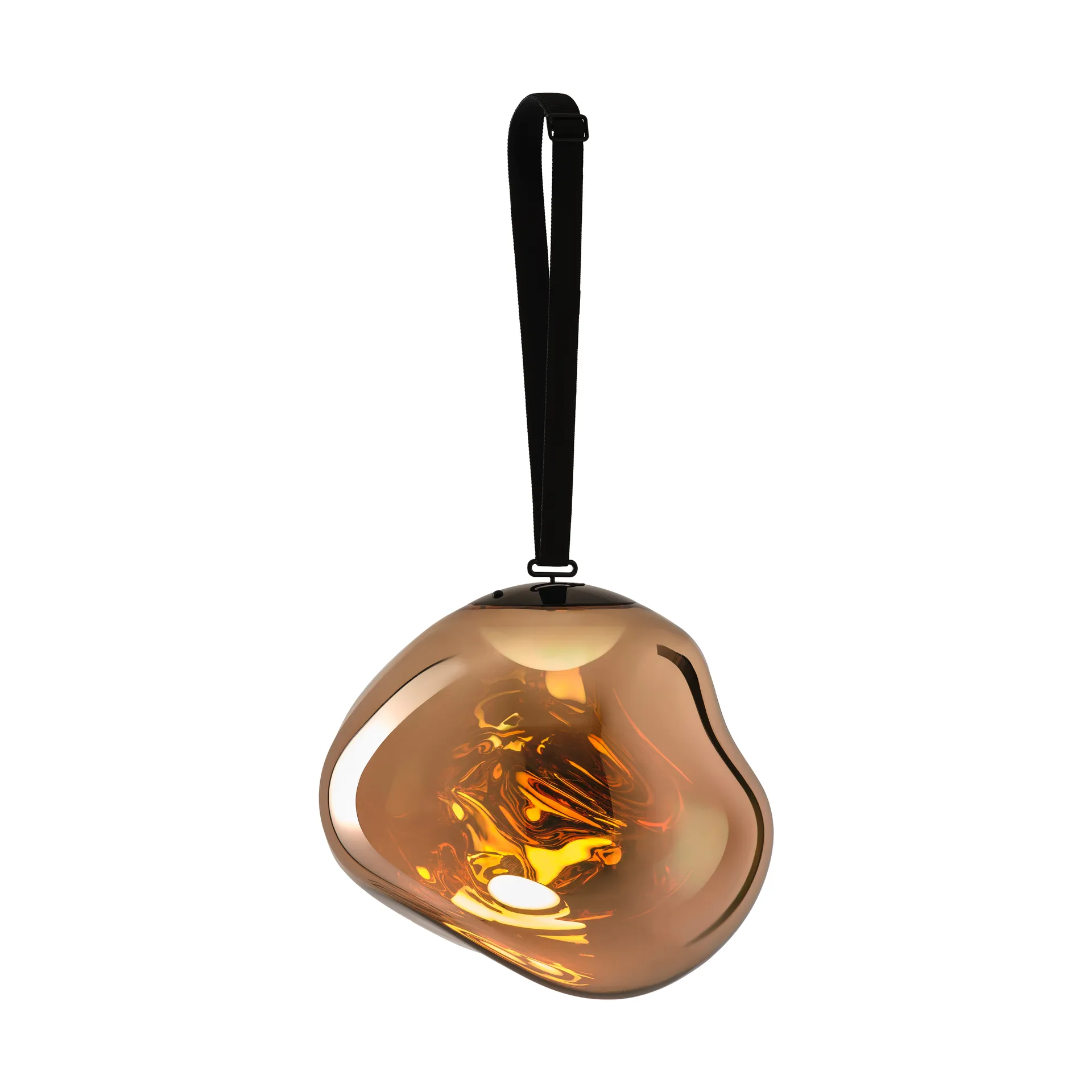 Melt Portable LED Large vloerlamp, Goud Tom Dixon