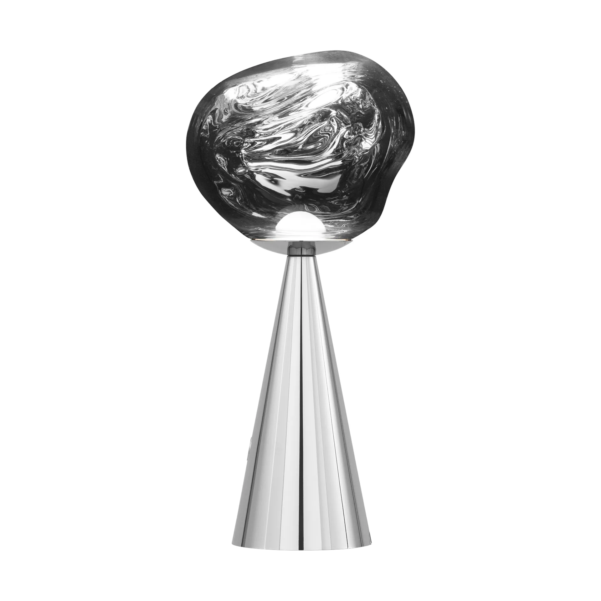 Melt Portable LED tafellamp 28,5 cm, Zilver Tom Dixon