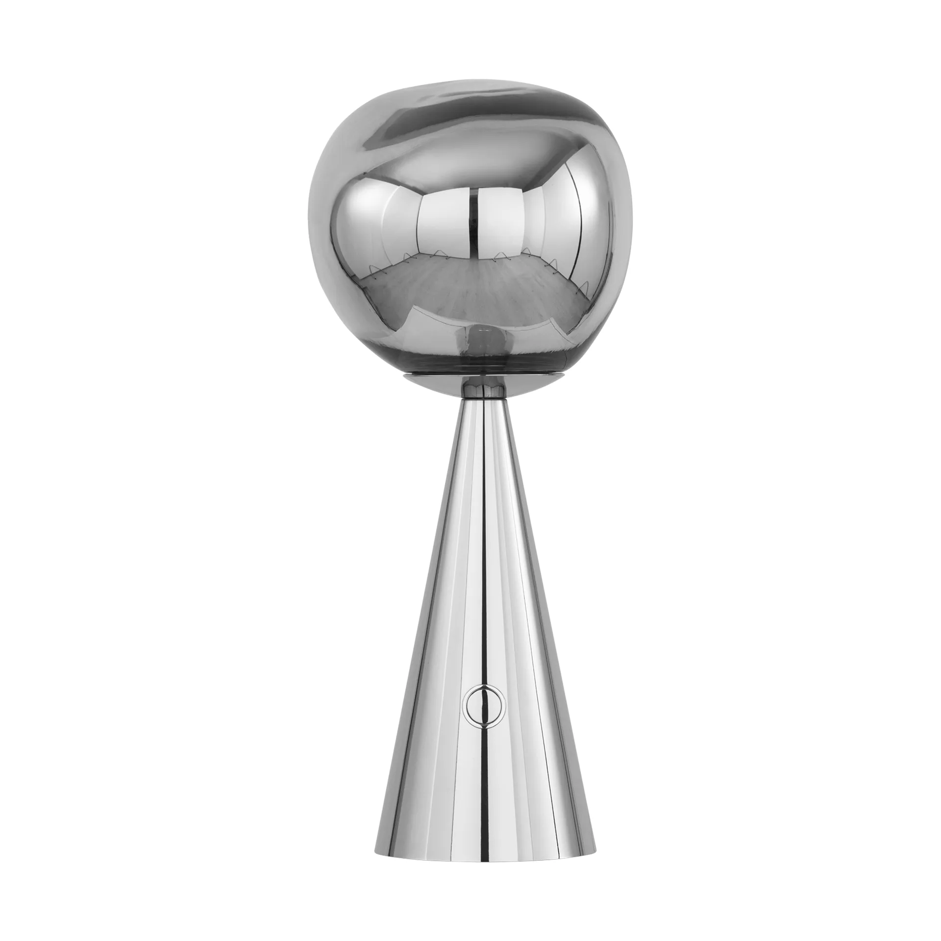 Melt Portable LED tafellamp 28,5 cm, Zilver Tom Dixon