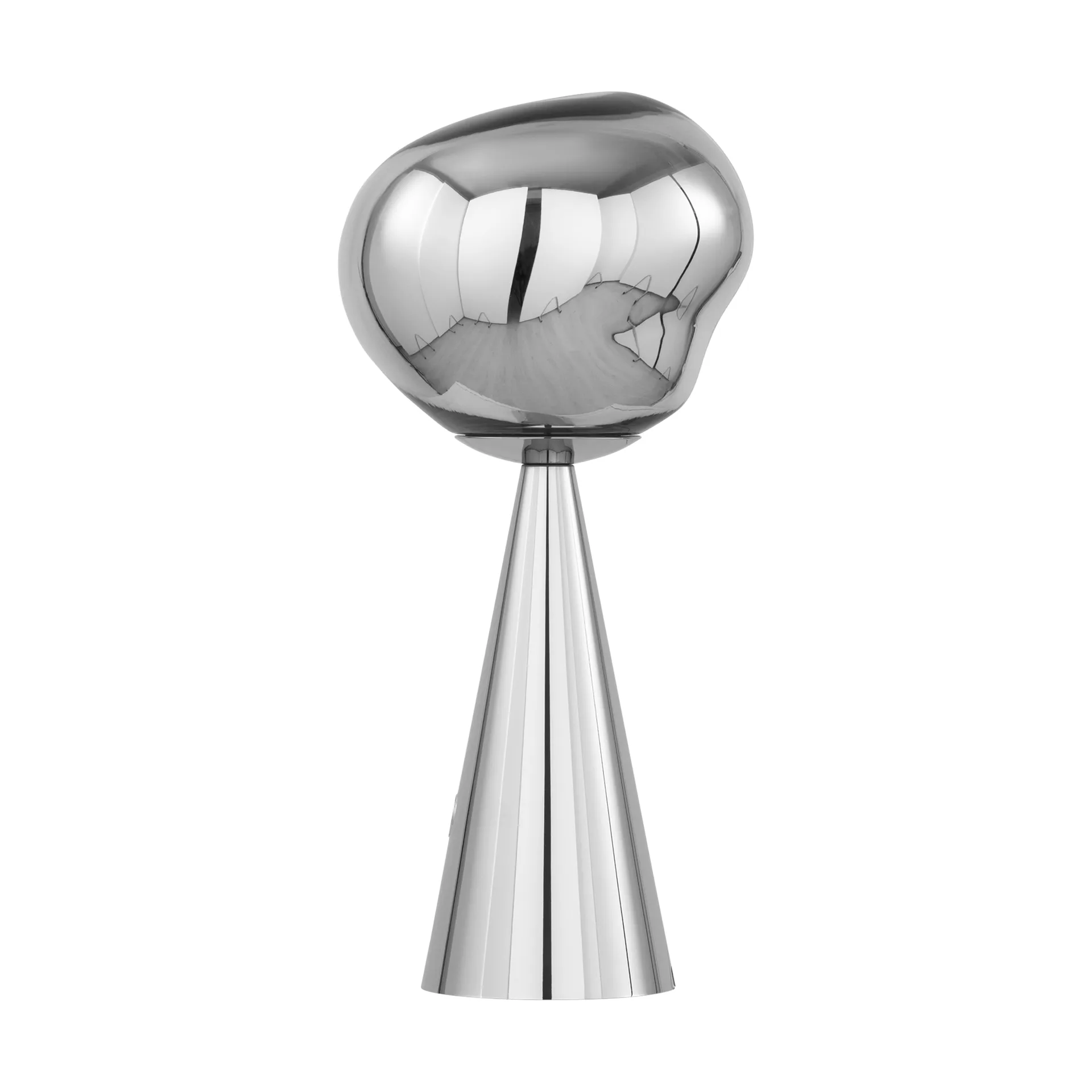 Melt Portable LED tafellamp 28,5 cm, Zilver Tom Dixon
