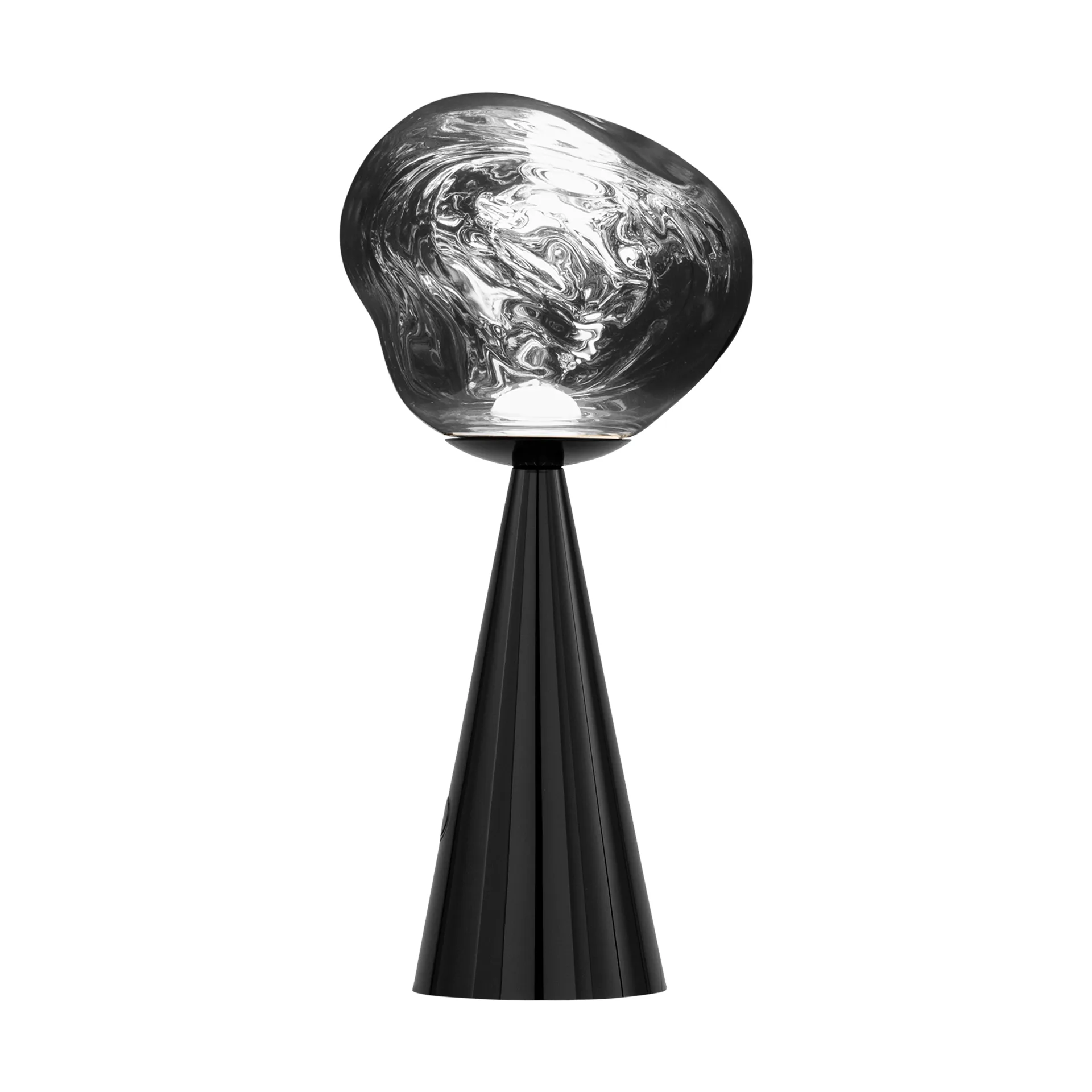 Melt Portable LED tafellamp 28,5 cm, Zwart Tom Dixon