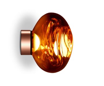Melt Surface mini wandlamp LED 30 cm - Koper - Tom Dixon