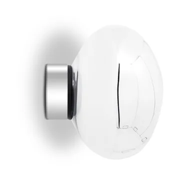 Melt Surface mini wandlamp LED 30 cm - Zilverkleurig - Tom Dixon