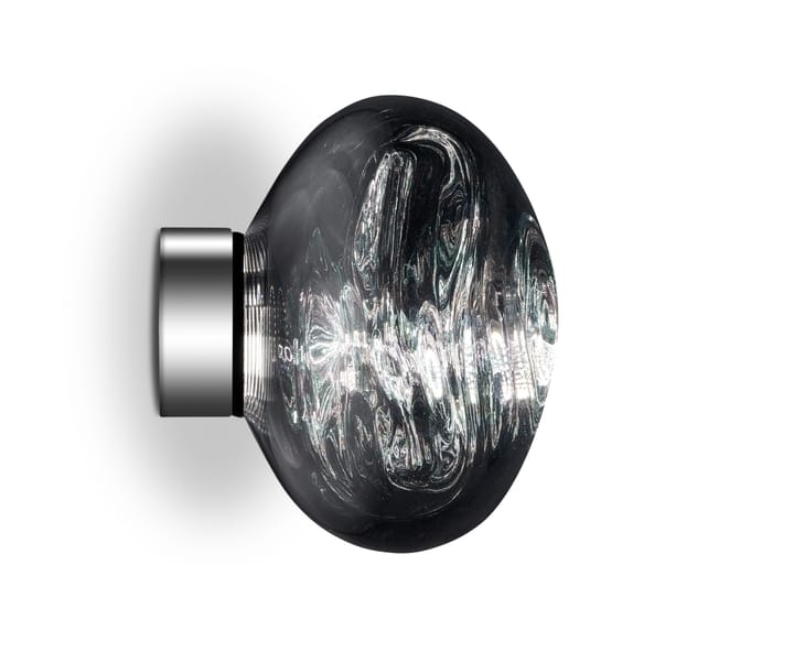 Melt Surface mini wandlamp LED 30 cm, Zilverkleurig Tom Dixon