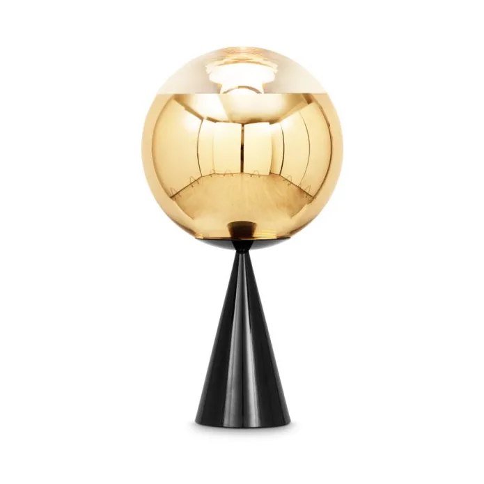 Mirror Ball fat tafellamp LED 46,5 cm, Silver-silver Tom Dixon