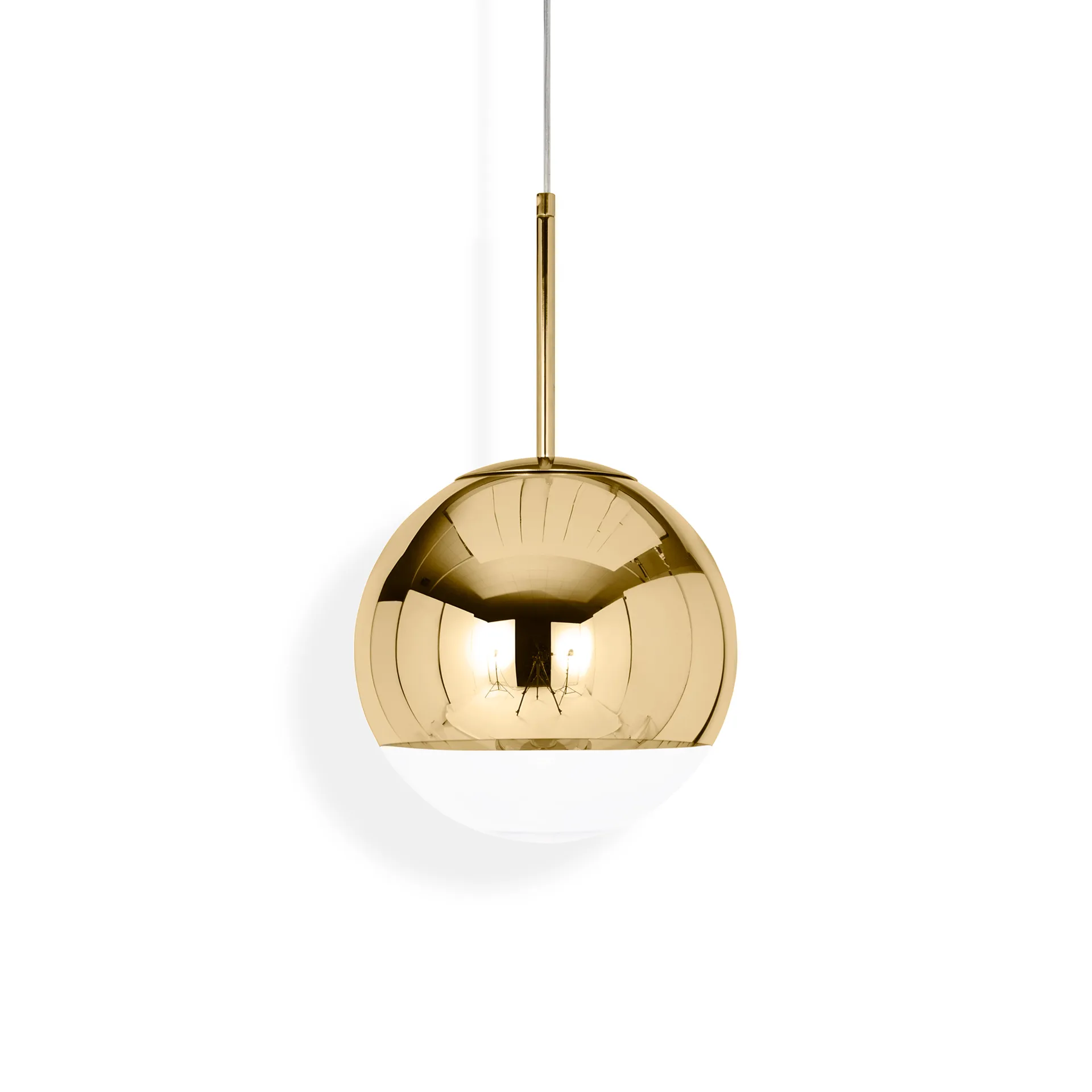 Mirror Ball hanglamp LED Ø25 cm, Gold Tom Dixon