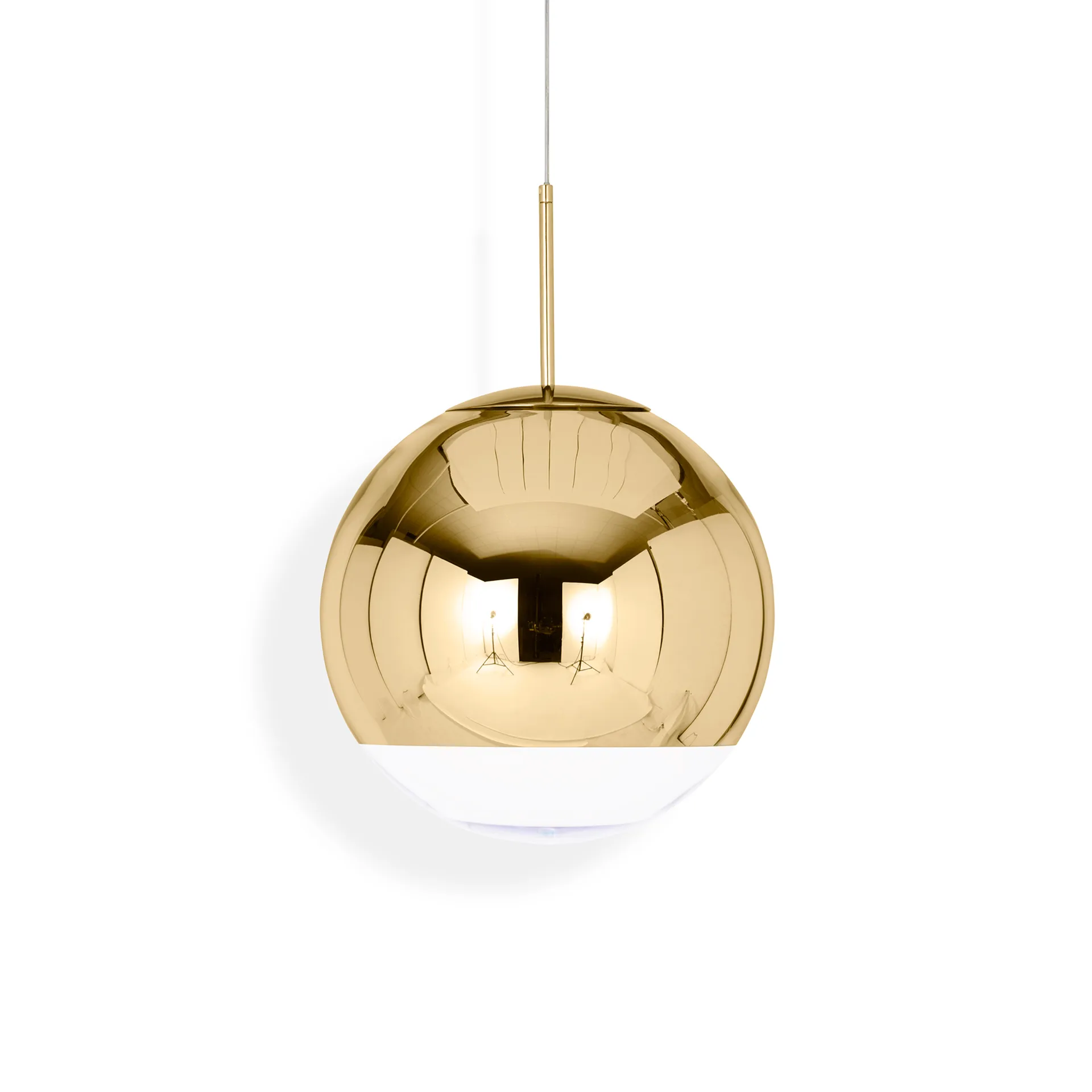 Mirror Ball hanglamp LED Ø40 cm, Gold Tom Dixon