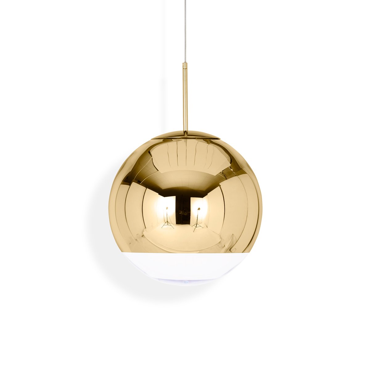 Tom Dixon Mirror Ball hanglamp LED Ø40 cm Gold