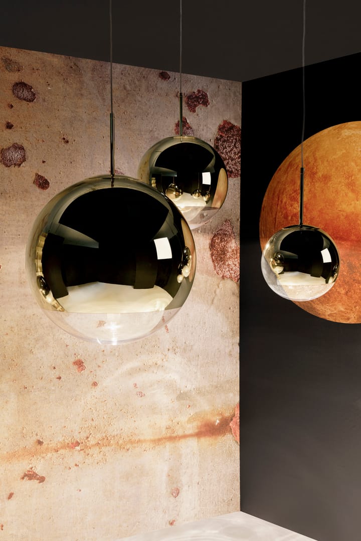 Mirror Ball hanglamp LED Ø40 cm, Gold Tom Dixon