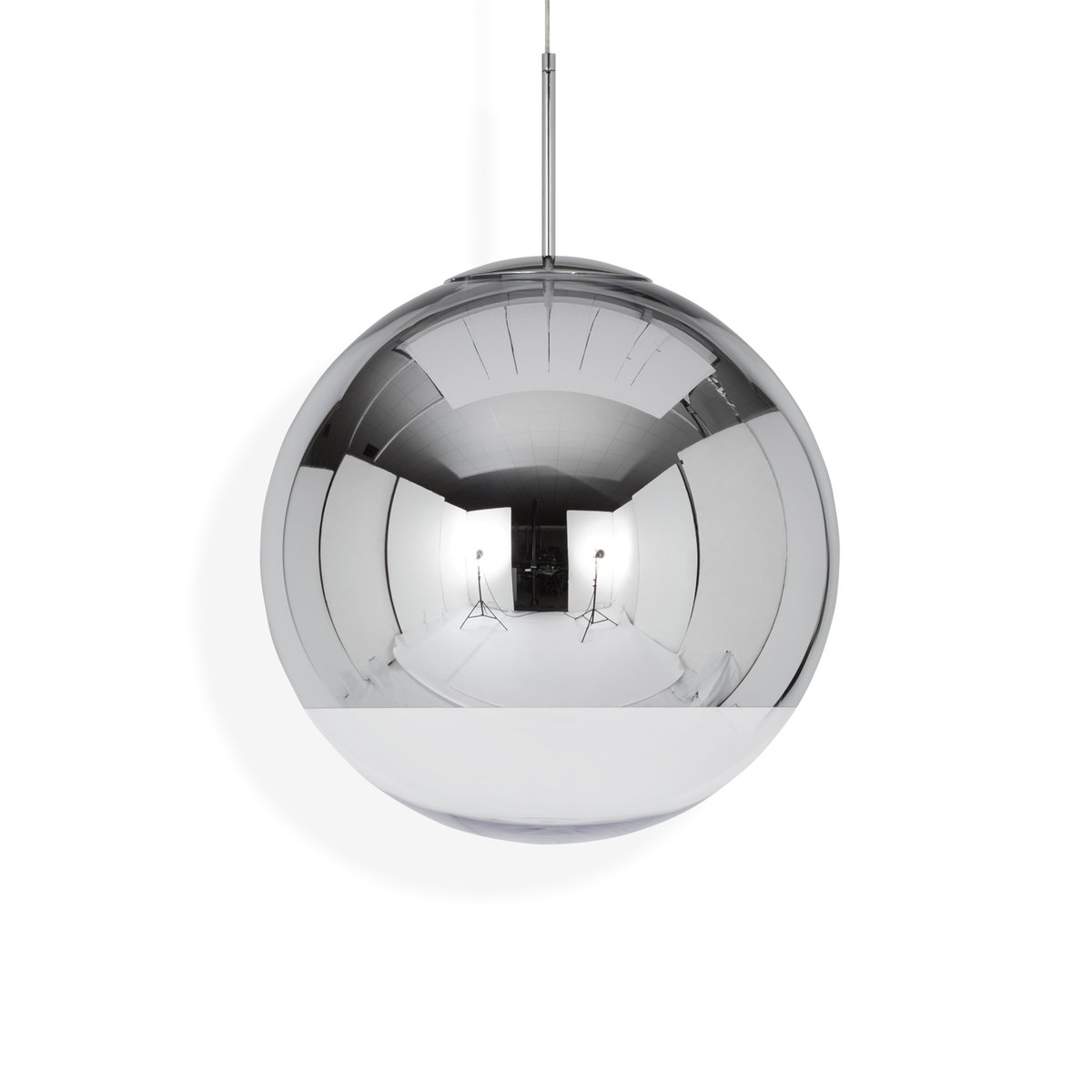 Tom Dixon Mirror Ball hanglamp LED Ø50 cm Chrome