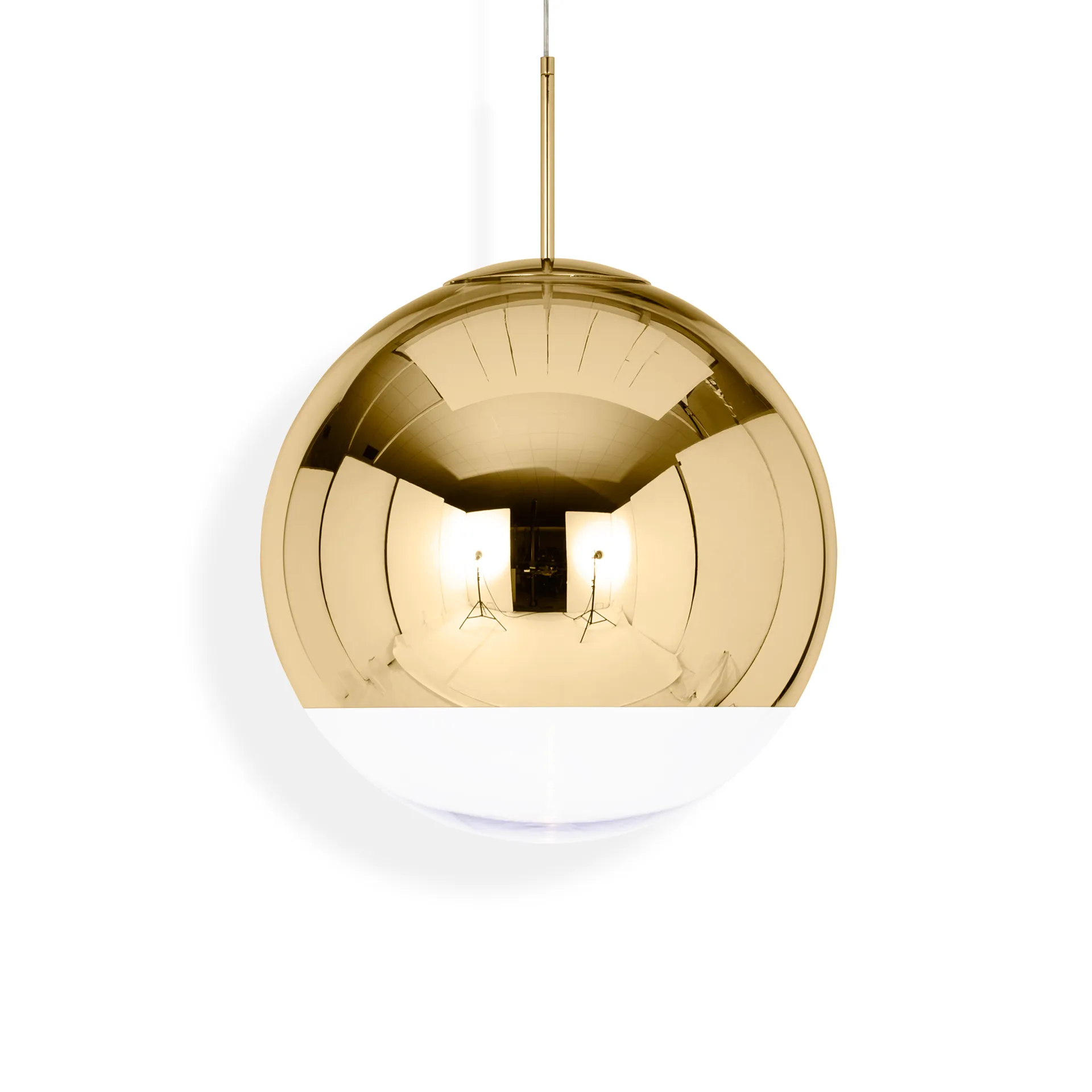 Mirror Ball hanglamp LED Ø50 cm, Gold Tom Dixon
