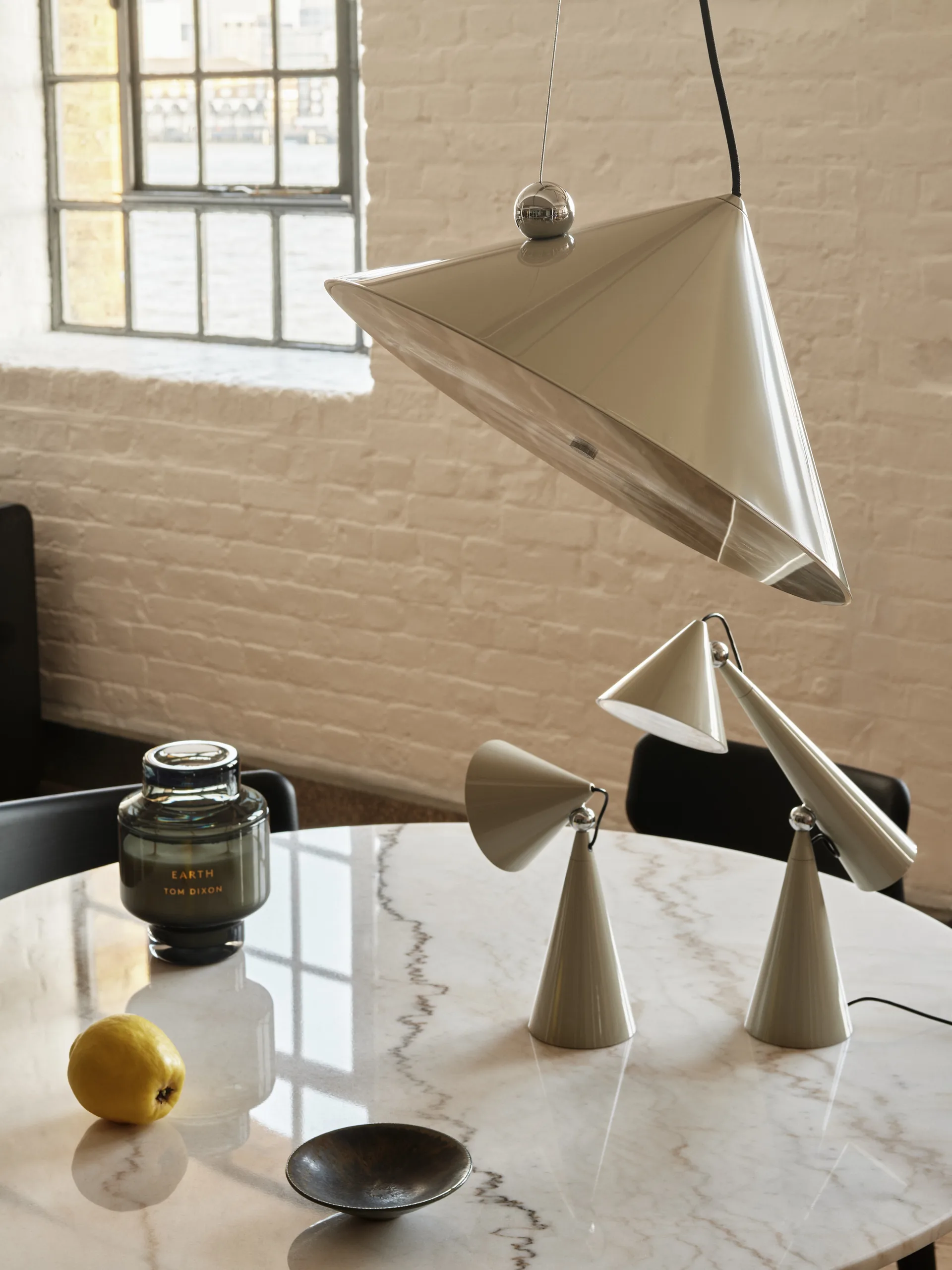 Pose hanglamp, Putty, Ø43x30 cm Tom Dixon