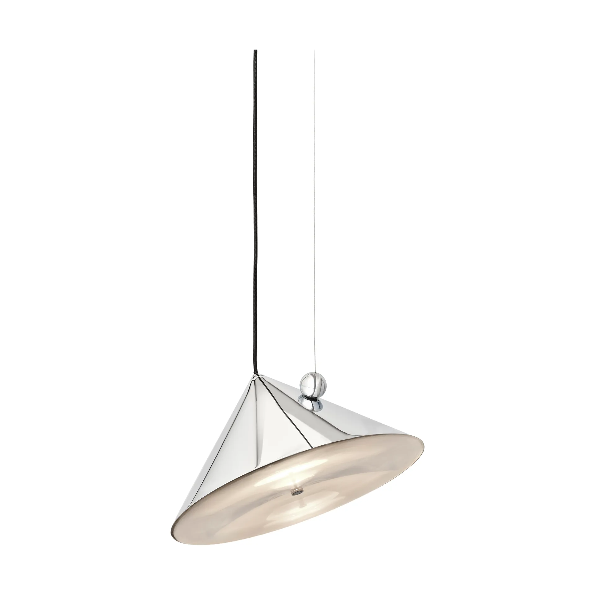 Pose hanglamp, Silver, Ø43x30 cm Tom Dixon