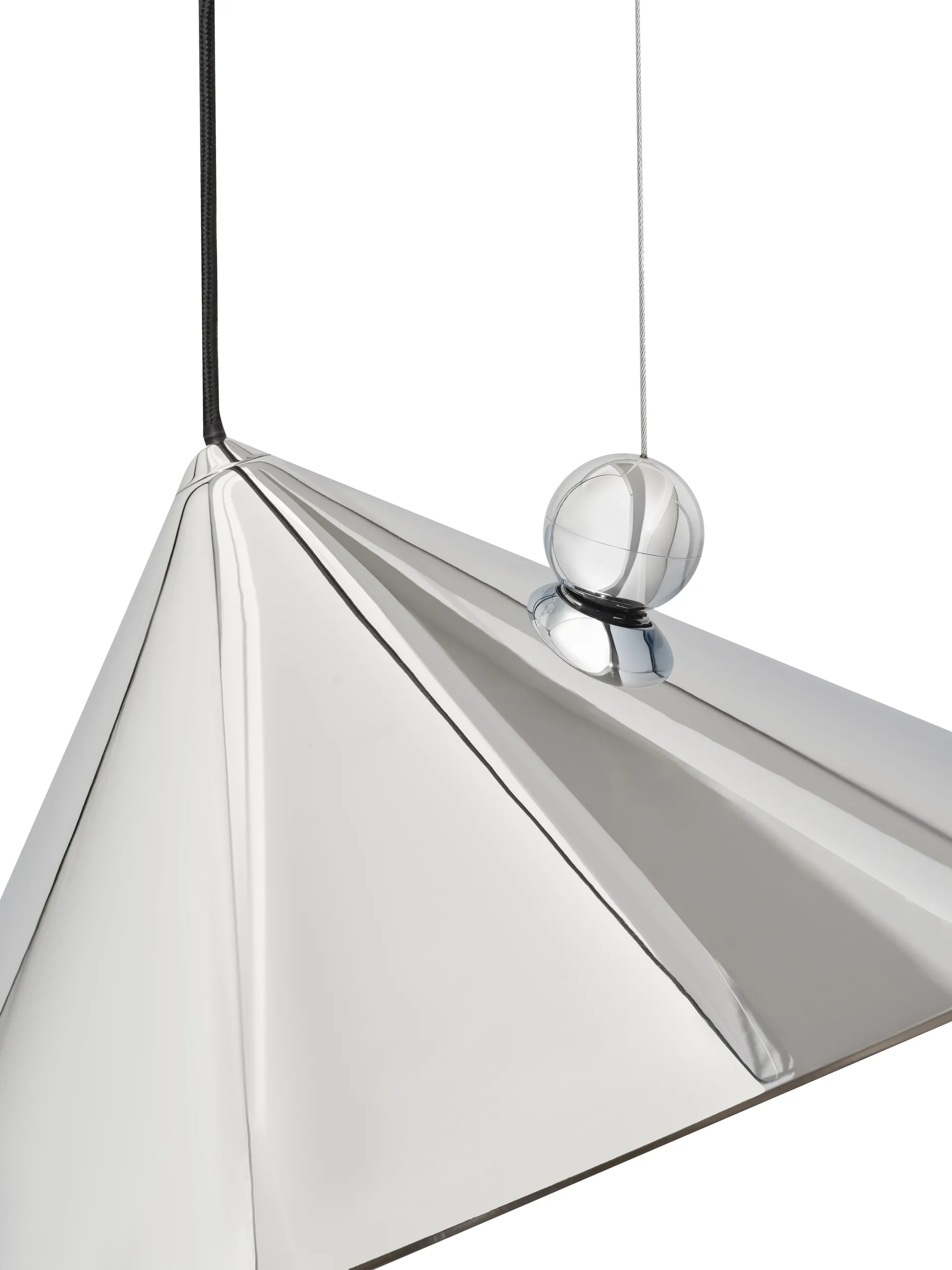 Pose hanglamp, Silver, Ø43x30 cm Tom Dixon