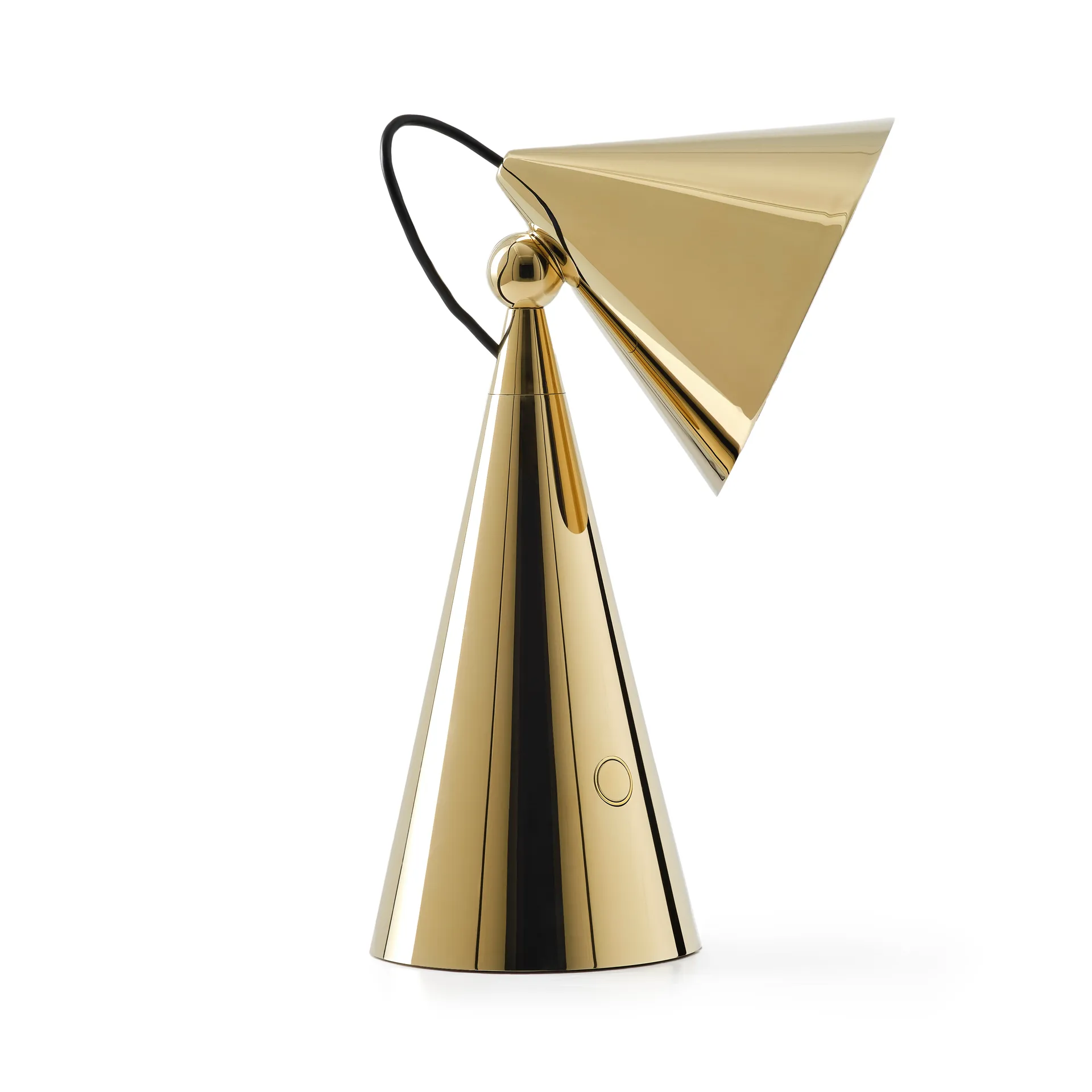 Pose Portable LED tafellamp, Goud Tom Dixon