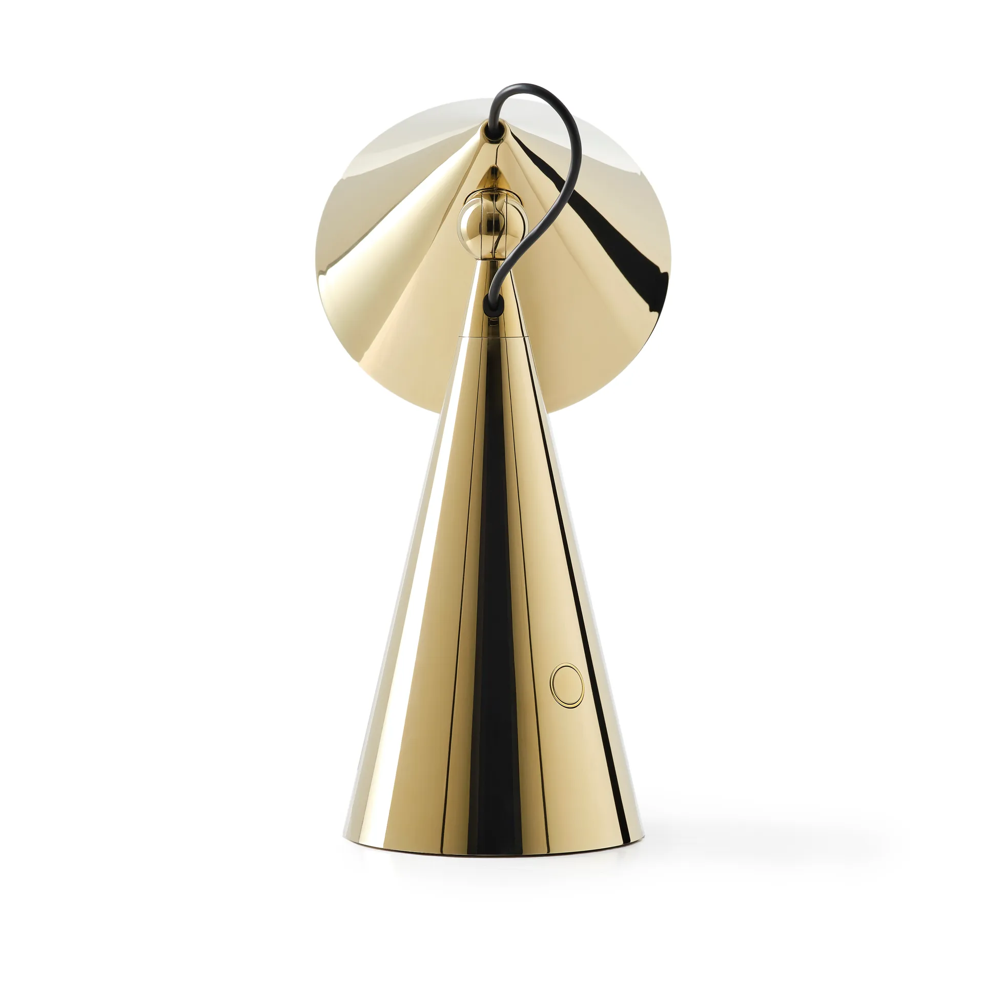 Pose Portable LED tafellamp, Goud Tom Dixon