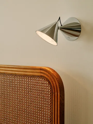 Pose Surface wandlamp - Silver - Tom Dixon