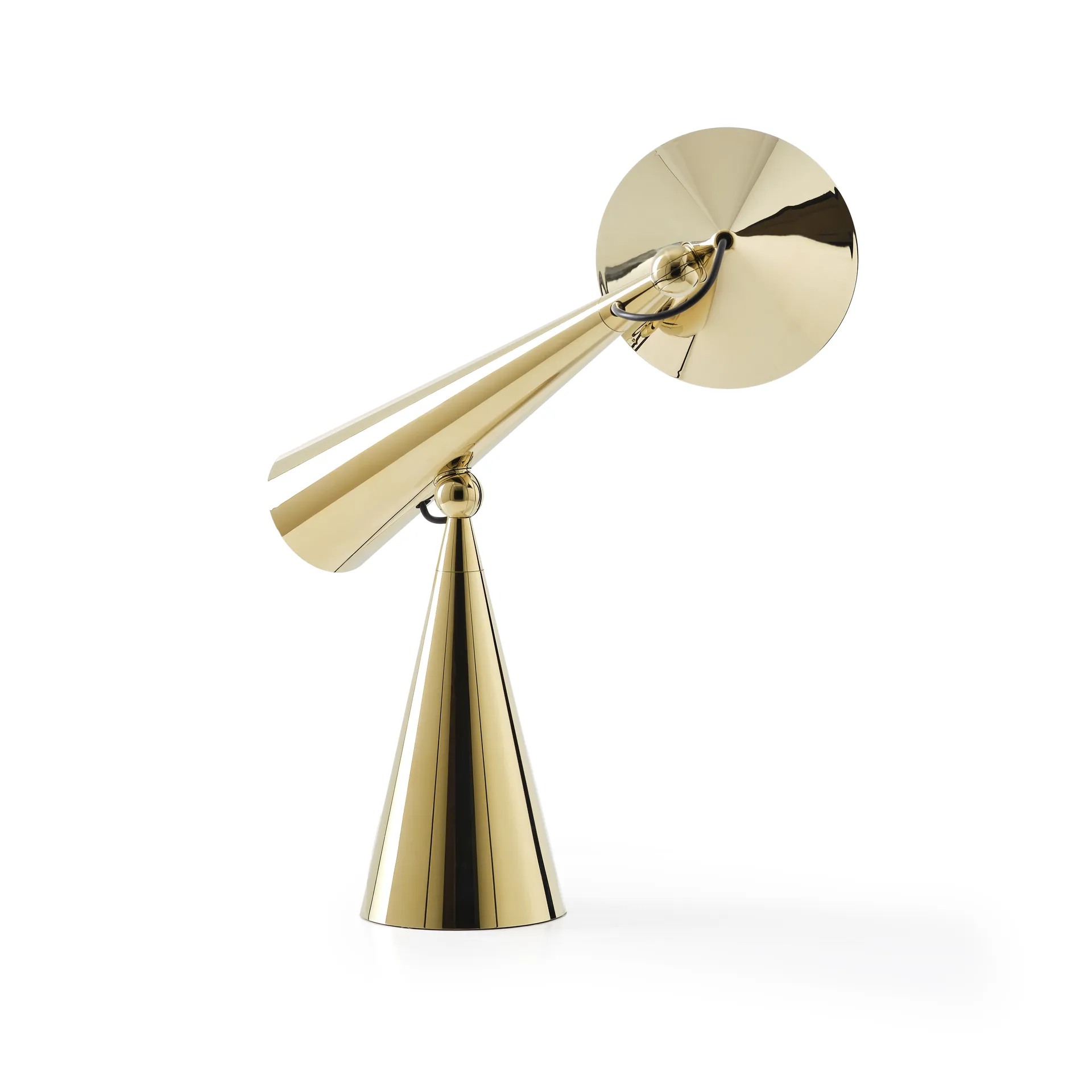 Pose Task LED tafellamp, Goud Tom Dixon