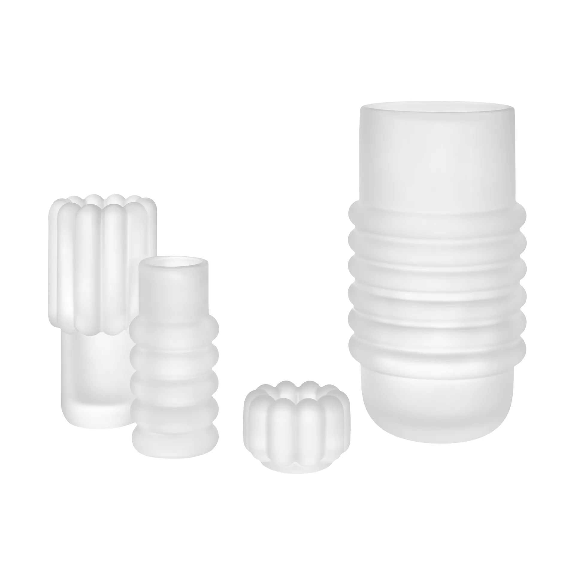 Press Large vaas, Frosted Tom Dixon