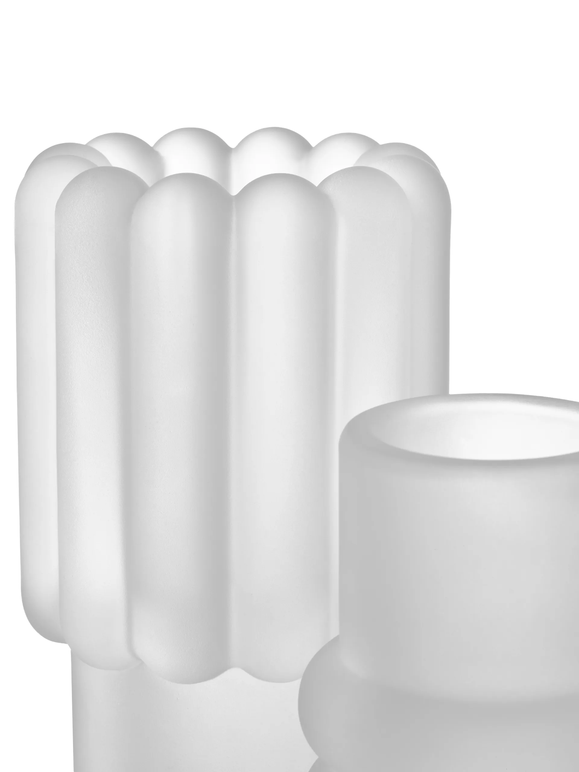 Press Medium vaas, Frosted Tom Dixon