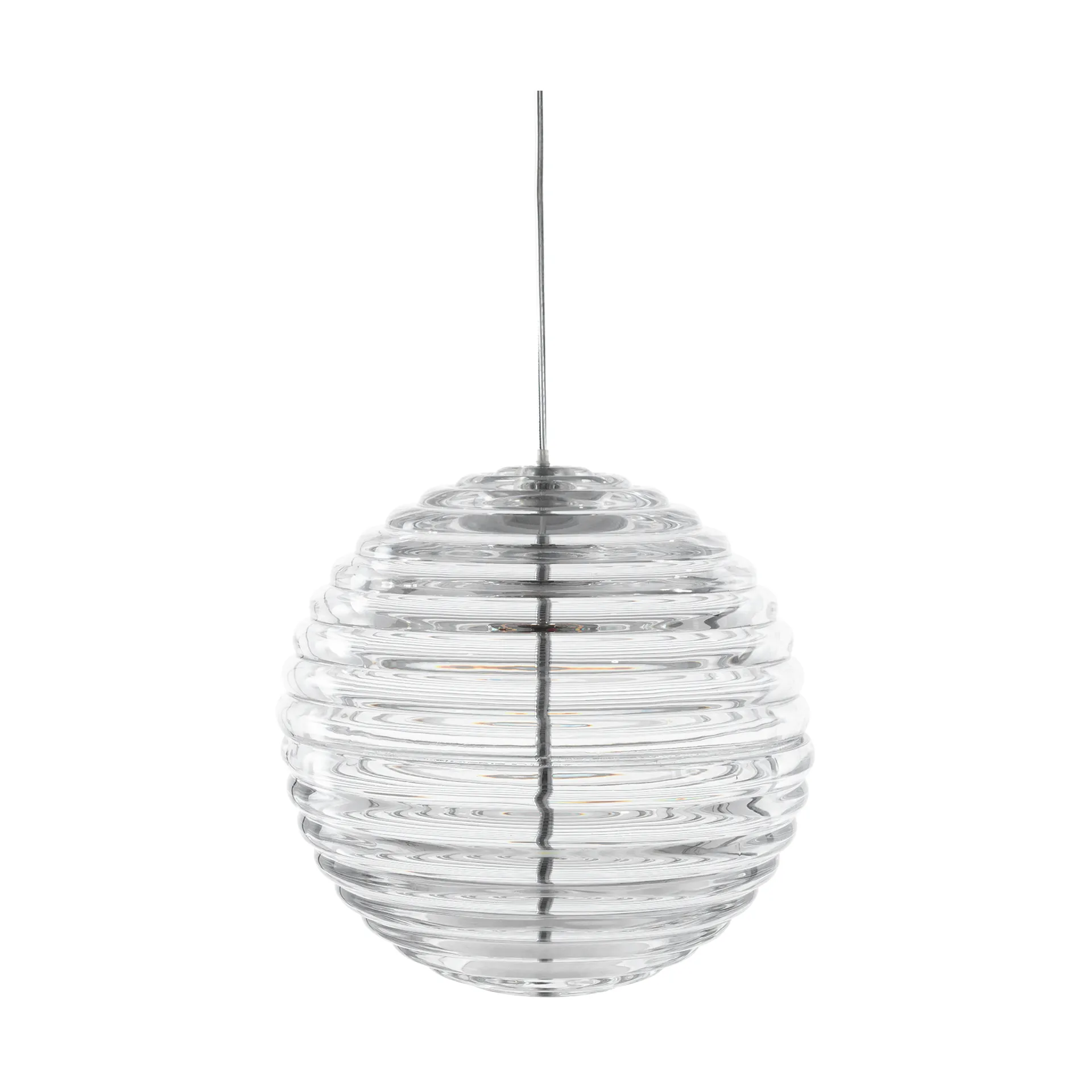 Press Sphere hanglamp LED Ø30 cm, Helder Tom Dixon