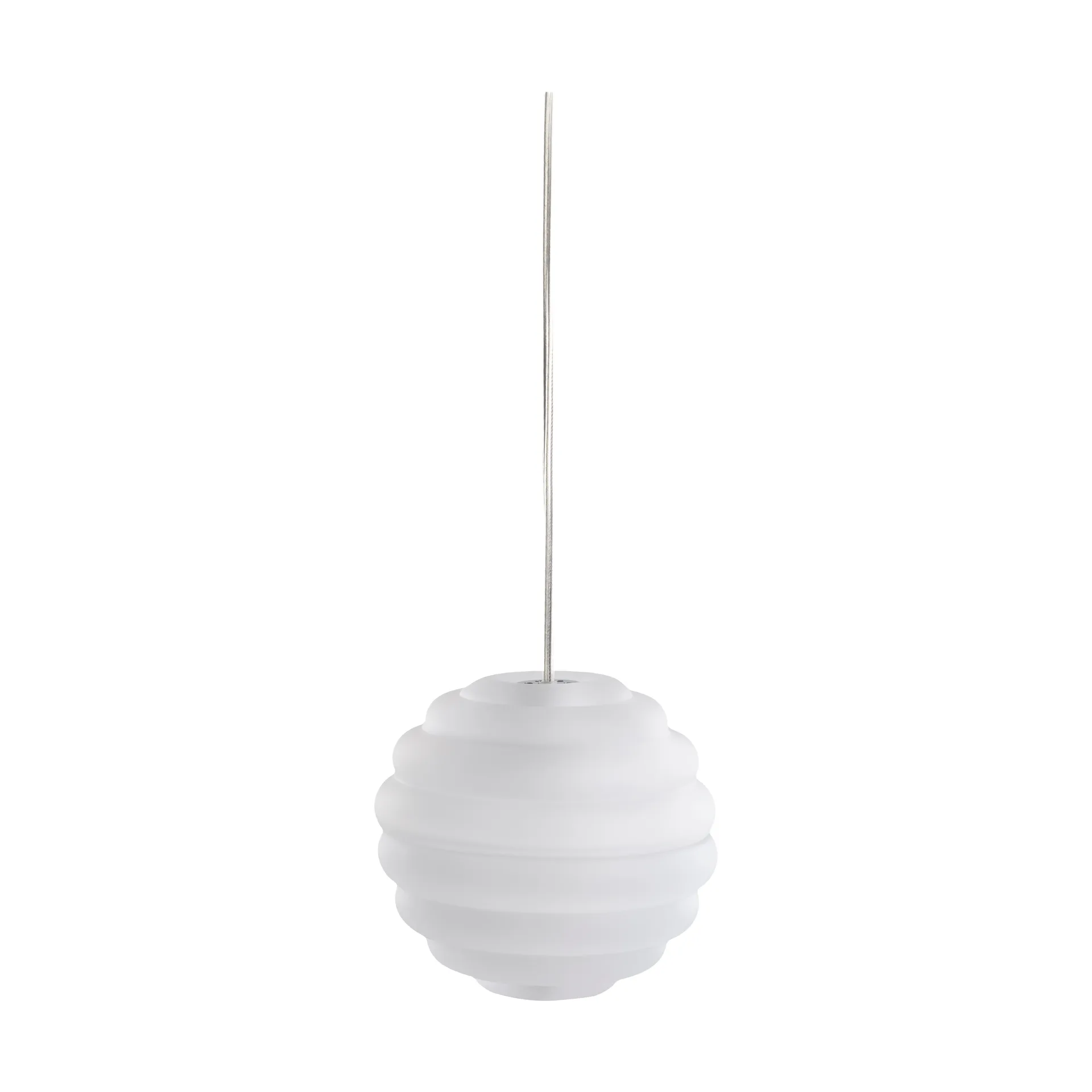 Press Sphere mini hanglamp LED Ø14,5 cm, Frosted Tom Dixon