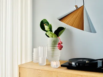 Press Stem vaas - Frosted - Tom Dixon