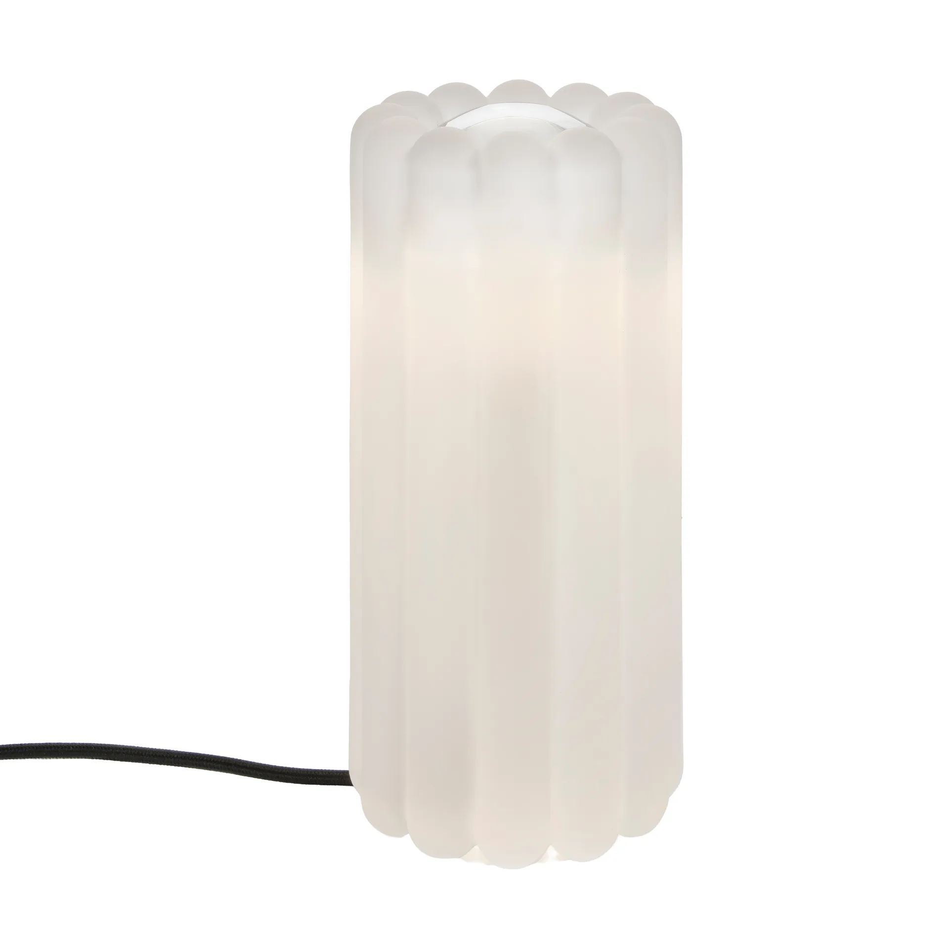 Press tafellamp LED 23,5 cm, Frosted Tom Dixon