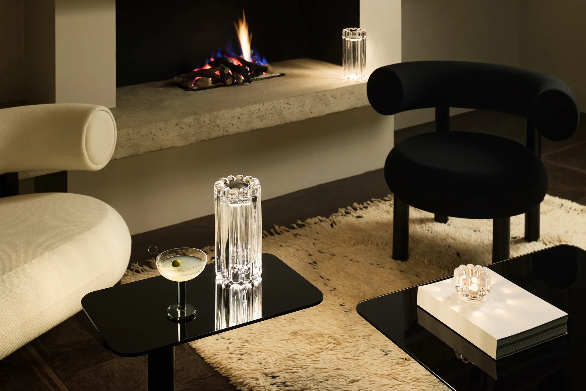 Press tafellamp LED 23,5 cm, Helder Tom Dixon