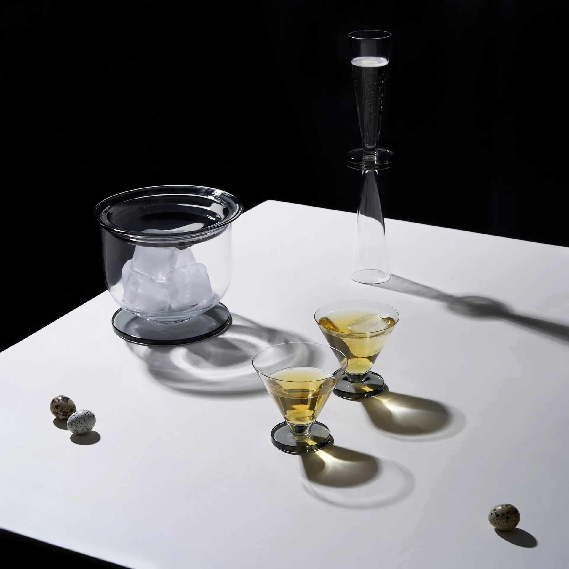 Puck ijsemmer 16,2 cm, Clear Tom Dixon