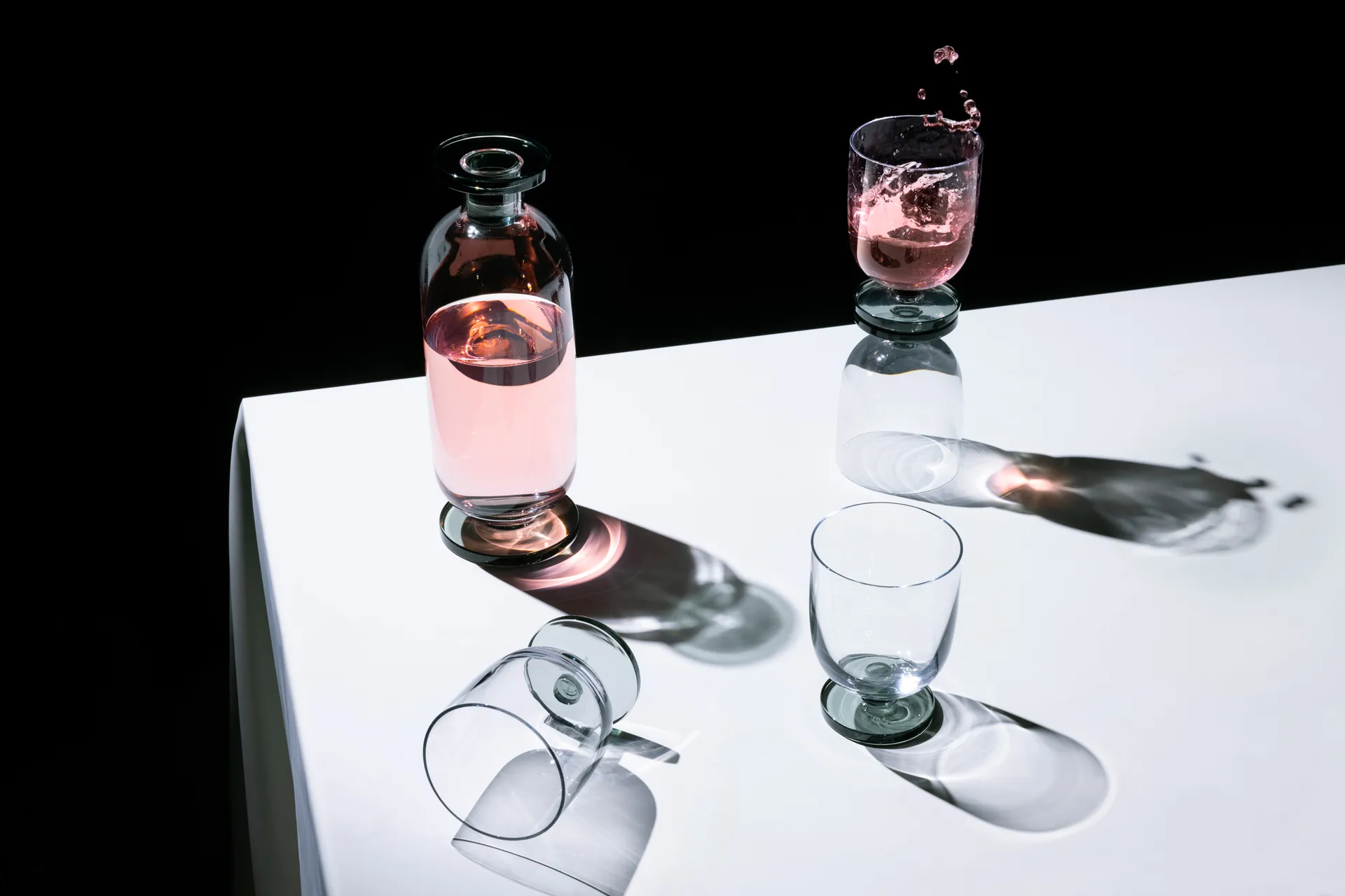 Puck karaf/decanteerder 90 cl, Clear Tom Dixon