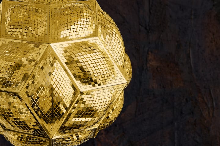 Puff Pendant hangende plafondlamp Ø45 cm, Messing Tom Dixon