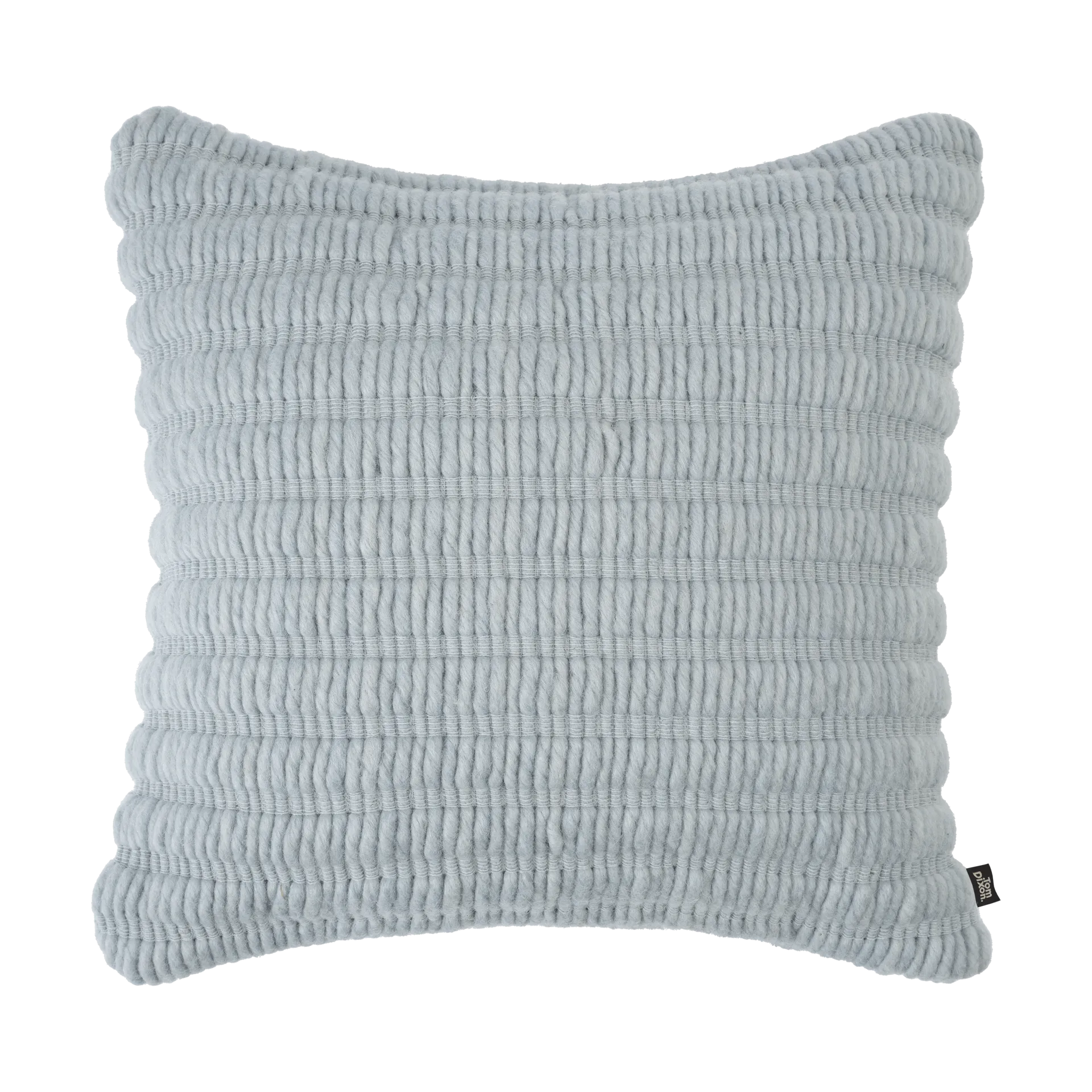 Ridge kussen 45x45 cm, Light Blue Tom Dixon
