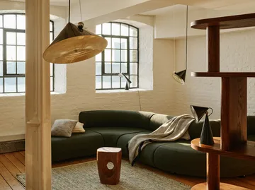 Ridge kussen 45x45 cm - Natural - Tom Dixon