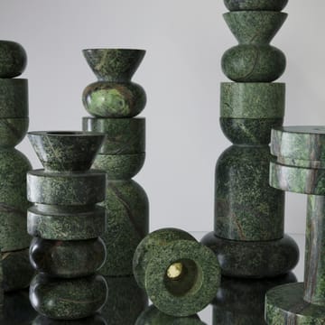 Rotskandelaars groot - Groen - Tom Dixon