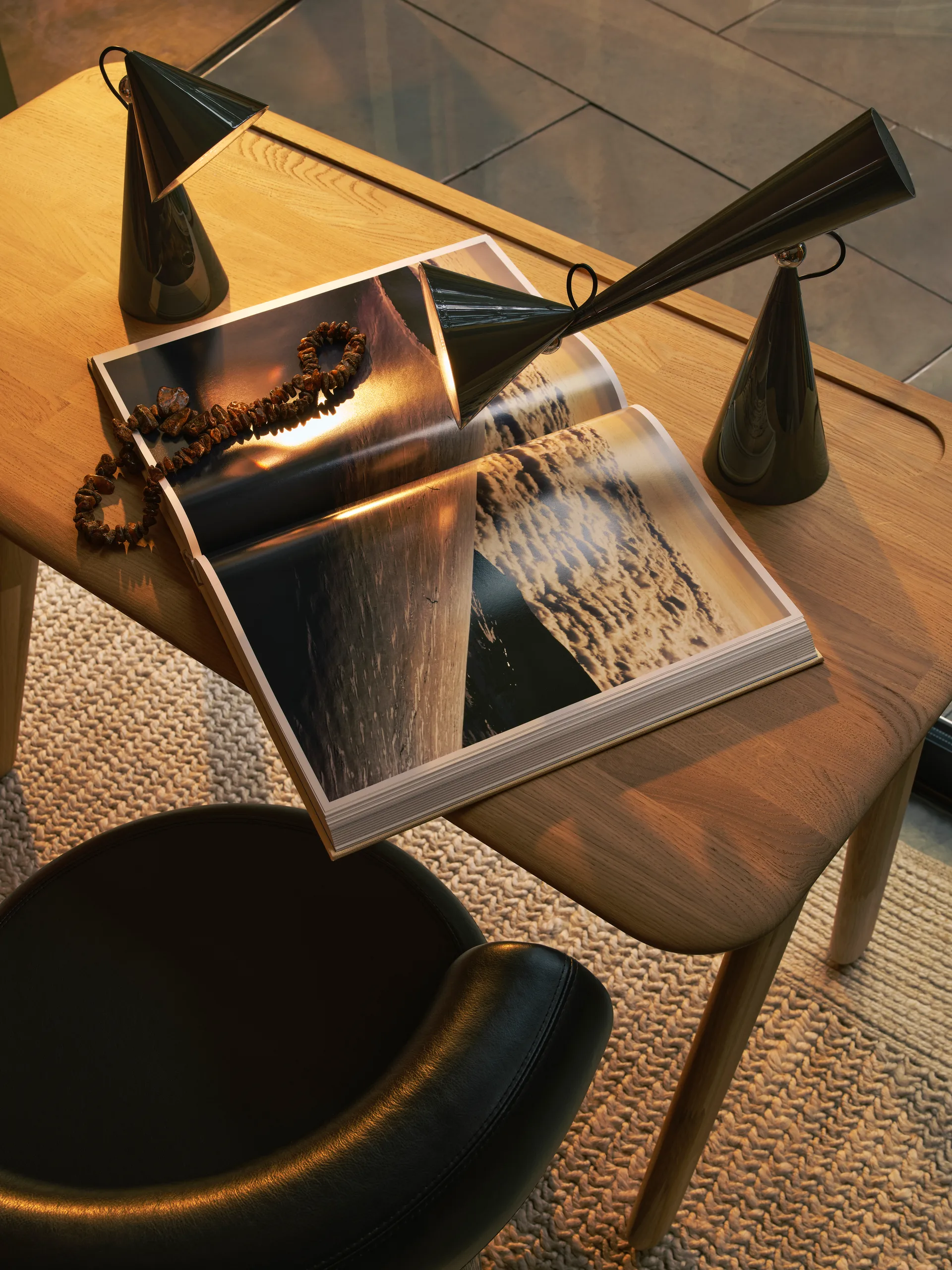 Slab bureau, Eik, 120 cm Tom Dixon